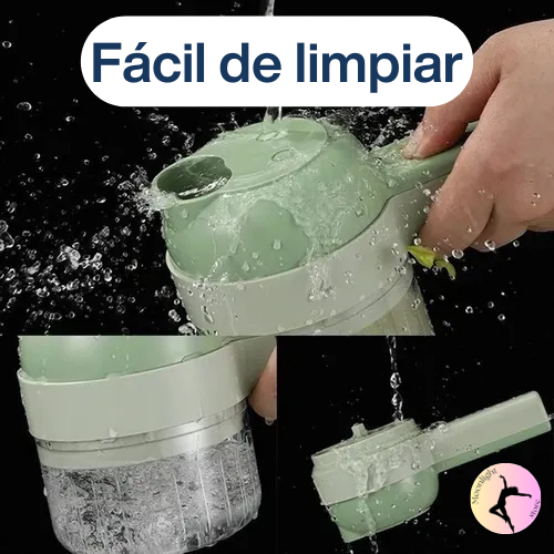 🥒Picadora Portátil de verduras 4 en 1 🫑🫚